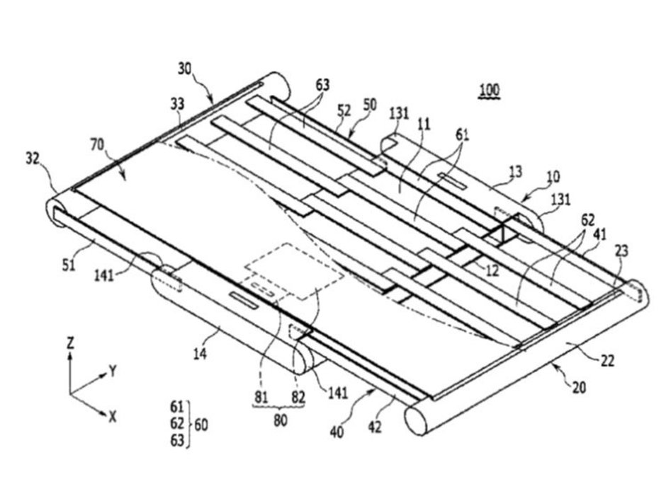 Sony Yuvarlanabilir Ekranlı Telefon