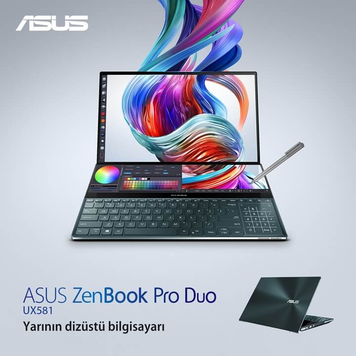 Asus ZenBook Pro Duo UX581 İncelemesi