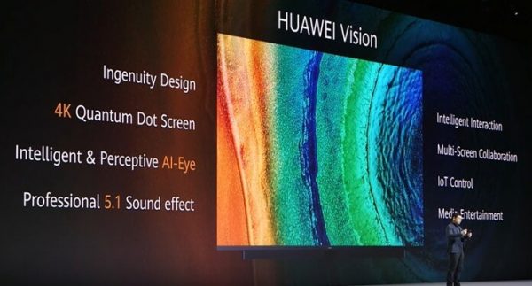 Huawei Vision Smart TV Tanıtıldı - Fiyatı ve Özellikleri