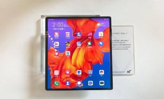 Huawei Huawei Mate X 5G Canlı Canlı Görüntülendi!