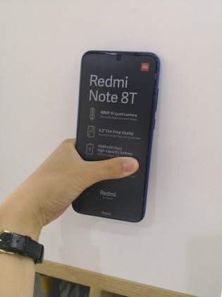 Redmi Note 8T Canlı Canlı Görüntülendi!