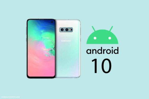 Galaxy S10e Android 10