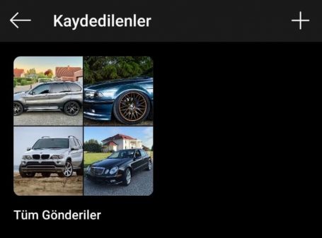 Instagram kaydedilenleri silme