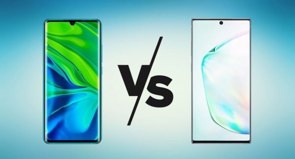 Xiaomi Mi Note 10 vs Samsung Galaxy Note 10 Plus
