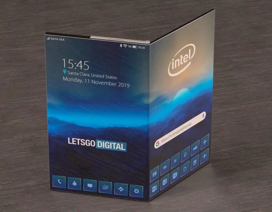 Intel Katlanabilir Telefon