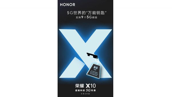 Honor X10, 9 Adet 5G Bandına Sahip Olacak!