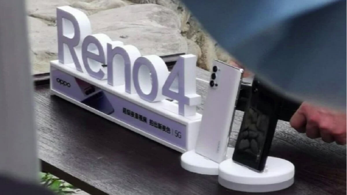 Oppo Reno 4 Tuhaf Bir Tasarıma Sahip - İşte Canlı Görüntüler!
