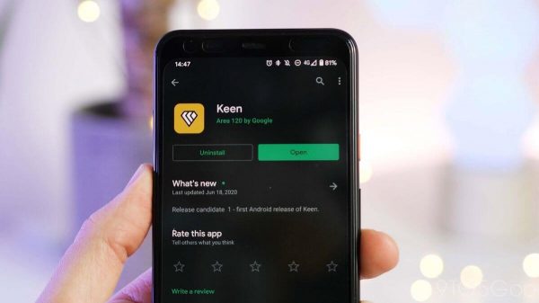 Google Keen Uygulamasi Cikti