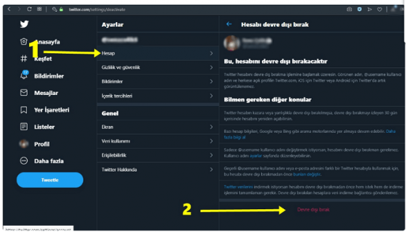 sosyal medya hesaplari nasil silinir