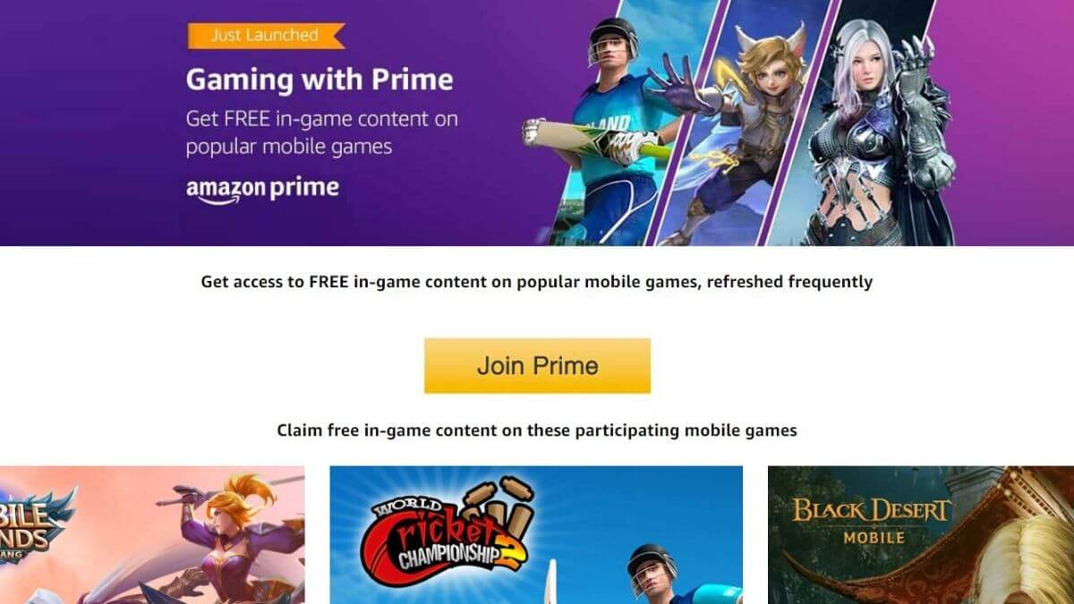 Amazon Prime Gaming