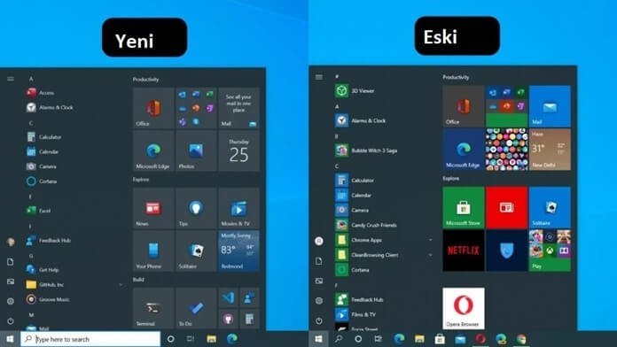 Windows 10 2009 (20H2) Güncellemesi ile Gelecek Yenilikler