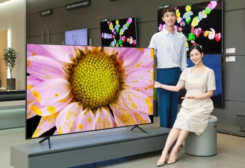 Samsung Blue QLED