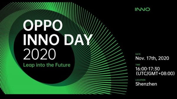 Oppo Inno Day Etkinliği 17'Kasımda Olacak