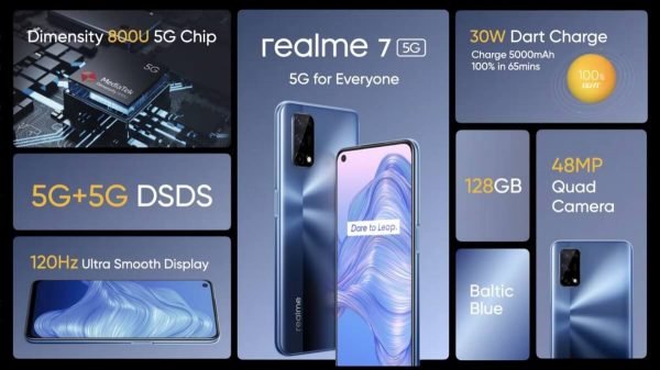 Realme 7 5G Tanıtıltı - Özellikleri