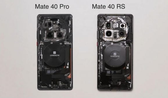 Huawei Mate 40 RS Parçalara Ayrıldı - İşte İç Donanımı