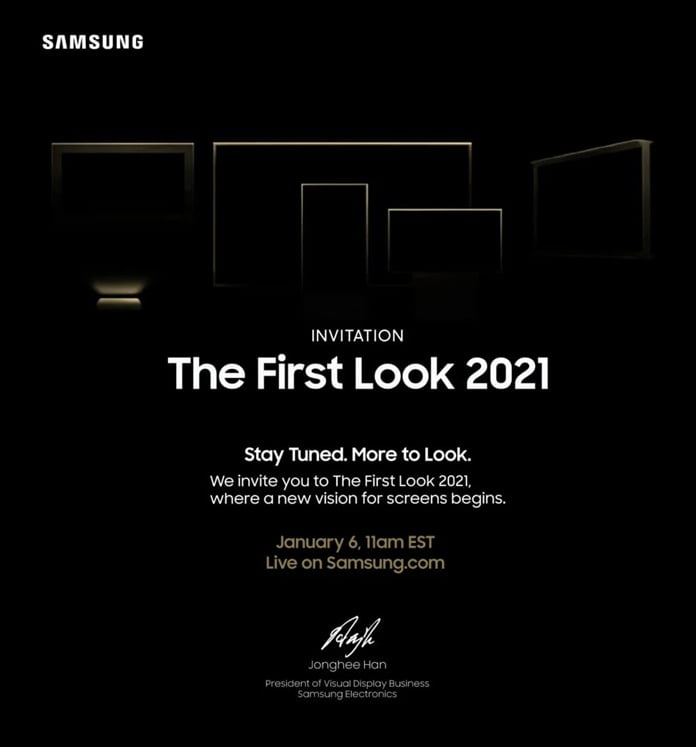 Samsung First Look 2021