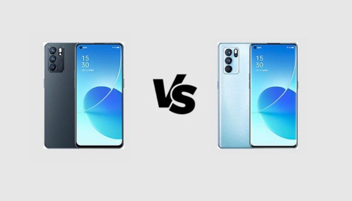 Oppo Reno6 vs Oppo Reno6 Pro Karşılaştırması