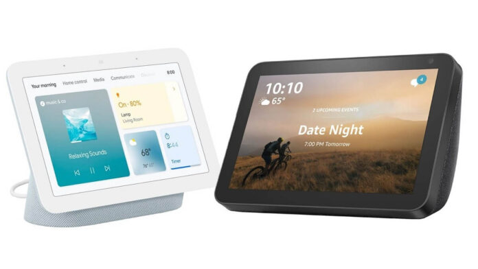 Amazon Echo Show 10 vs Google Nest Hub Max