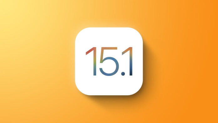 Beta test kullanıcıları için Apple iOS 15.1 RC sürümü çıktı
