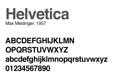 helvetica yazı