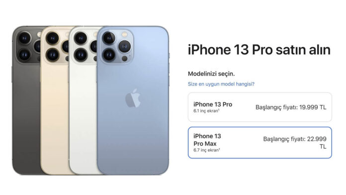 iPhone 13 Turkiye Fiyatlari