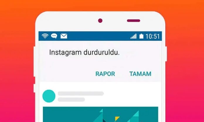 ınstagram durduruldu