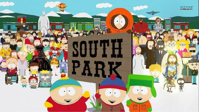 en komik South Park