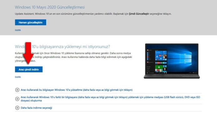 Windows 10 Kurulum Dosyasını Hazırlamak