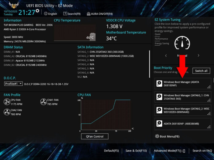 Windows 10’a Format İçin BIOS Ayarları