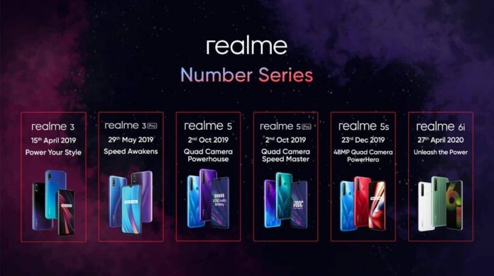 realme number serisi