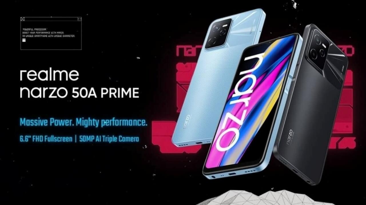 Realme Narzo 50A Prime Tanıtıldı - Fiyatı ve Özellikleri