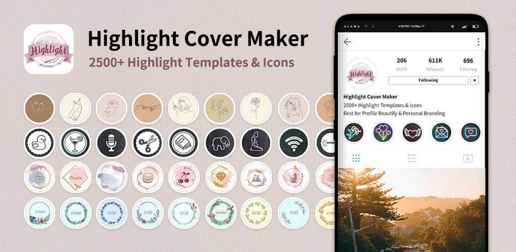 Highlight Cover Maker for Instagram Story