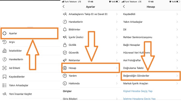 Instagram Beğendiğin Gönderiler Nasıl Görülür