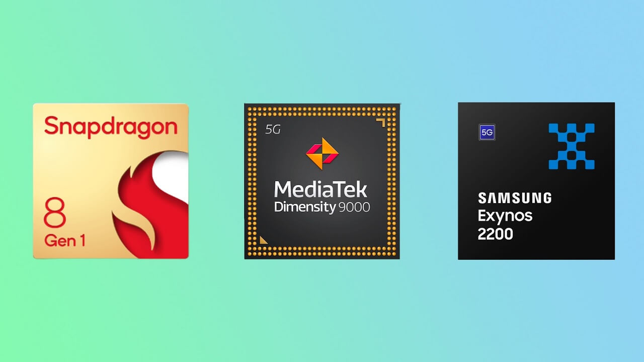 Mediatek - Snapdragon - Exynos
