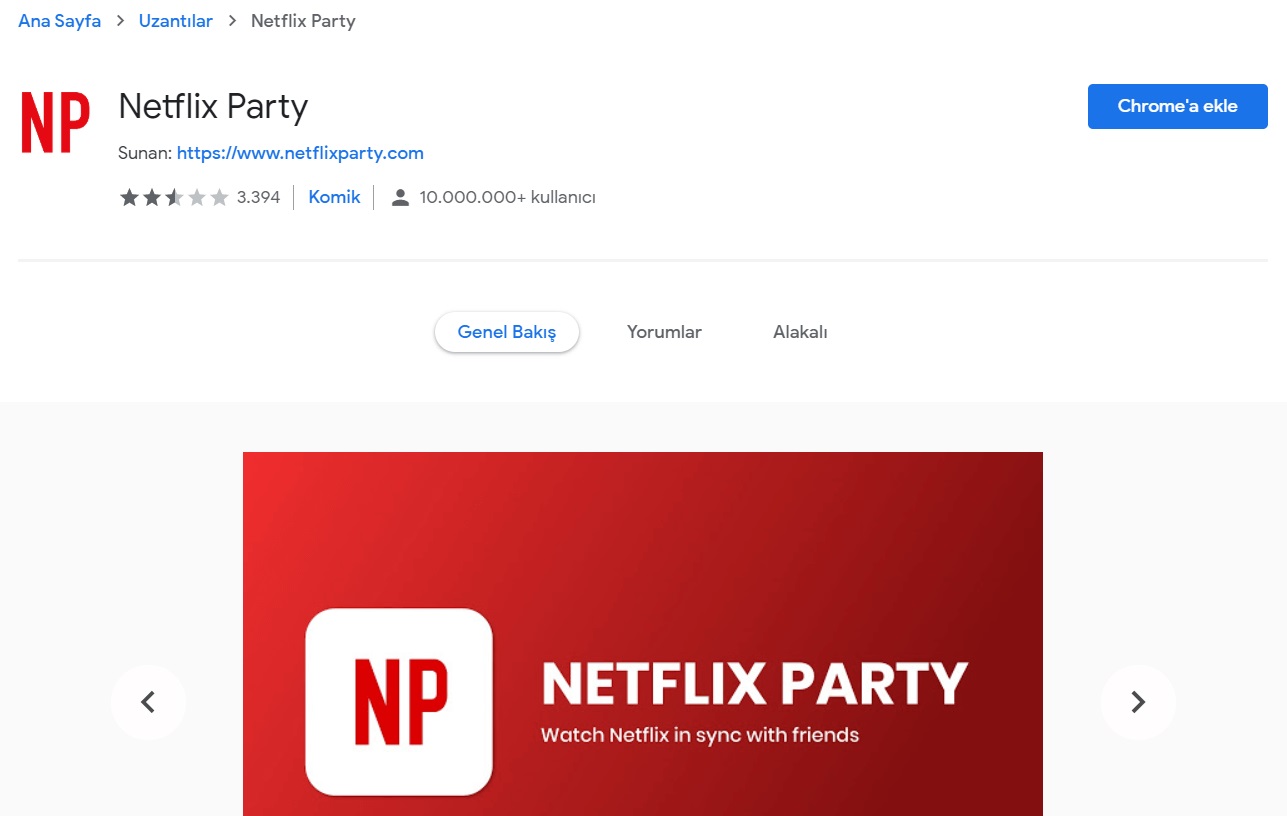 netflix party