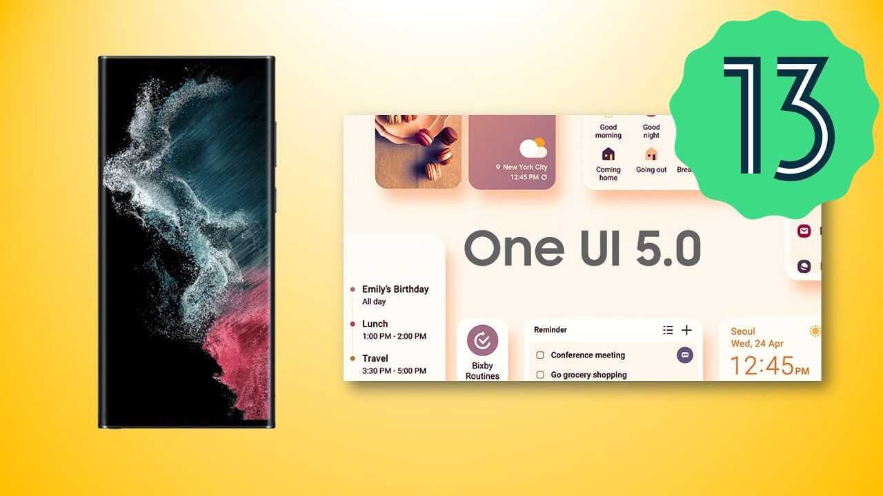 Samsung One UI 5 - Cepkolik