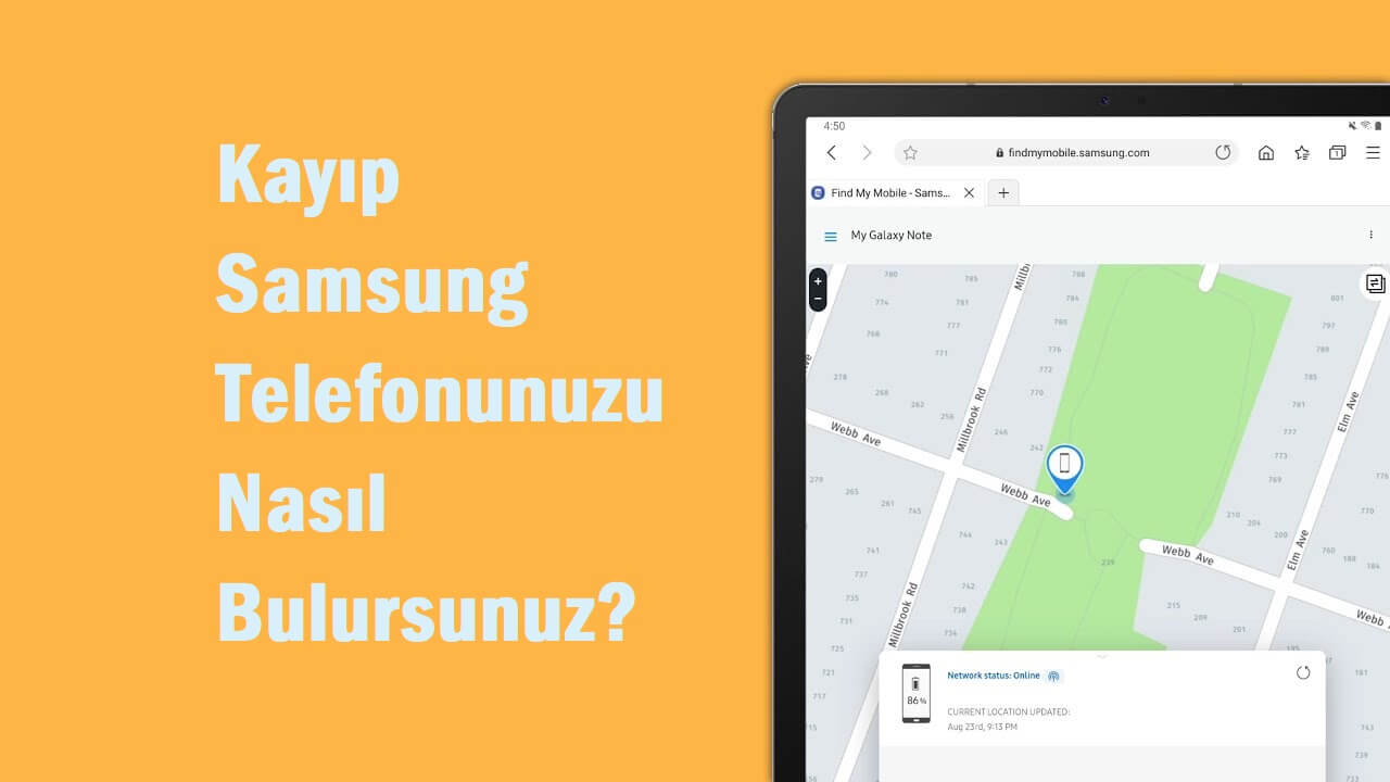 Kayıp Samsung telefonunuzu nasıl bulursunuz?