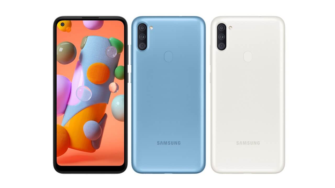 Samsung Galaxy A11, Android 12'ye kavuştu