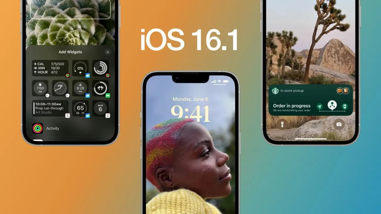 iOS 16.1 Yayınlandı