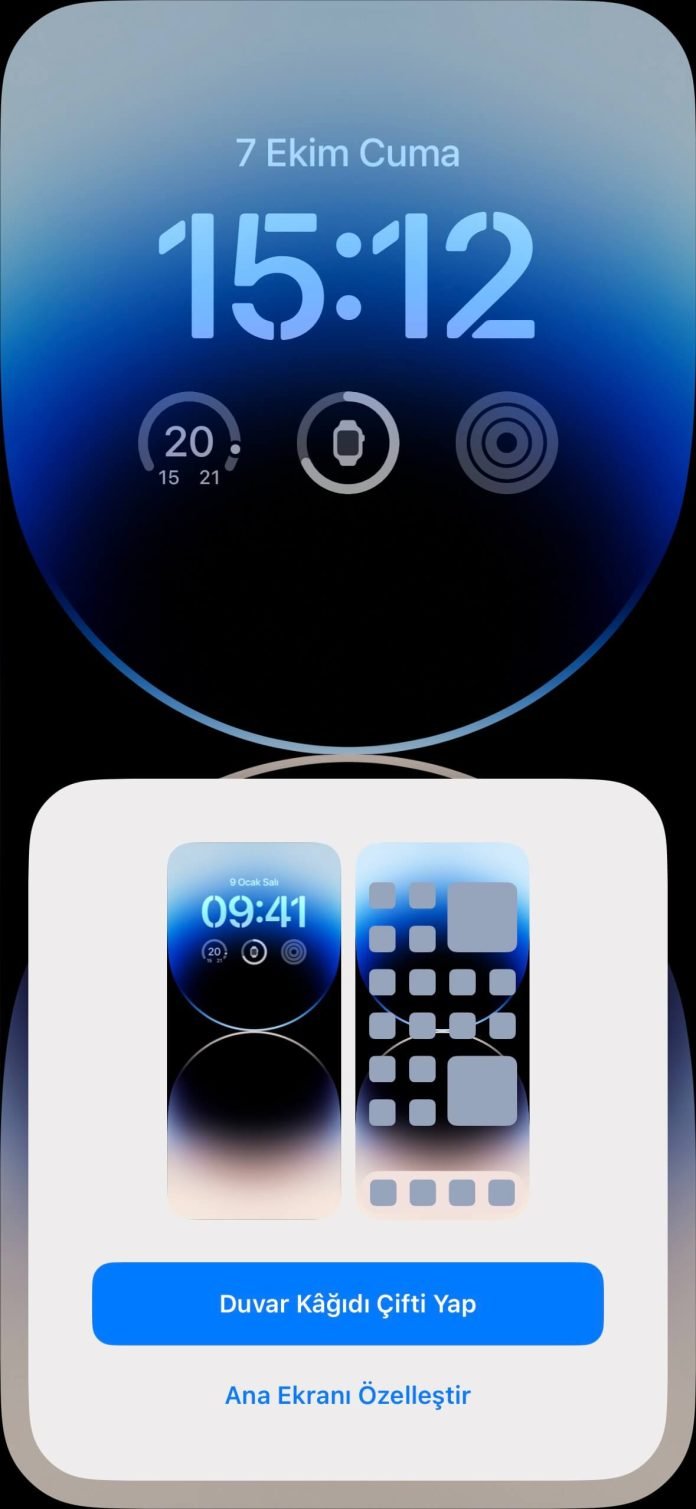 iPhone�unuzun Kilit Ekranında ve Ana Ekranında Farklı Duvar Kağıtları iPhone�unuzun Kilit Ekranında ve Ana Ekranında Farklı Duvar Kağıtları