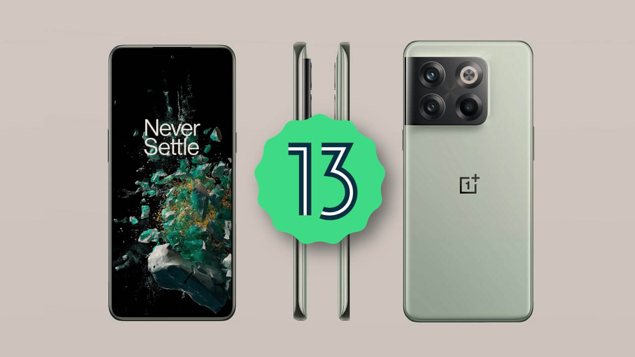 OnePlus OxygenOS 13'ü OnePlus 10T'ye getiriyor