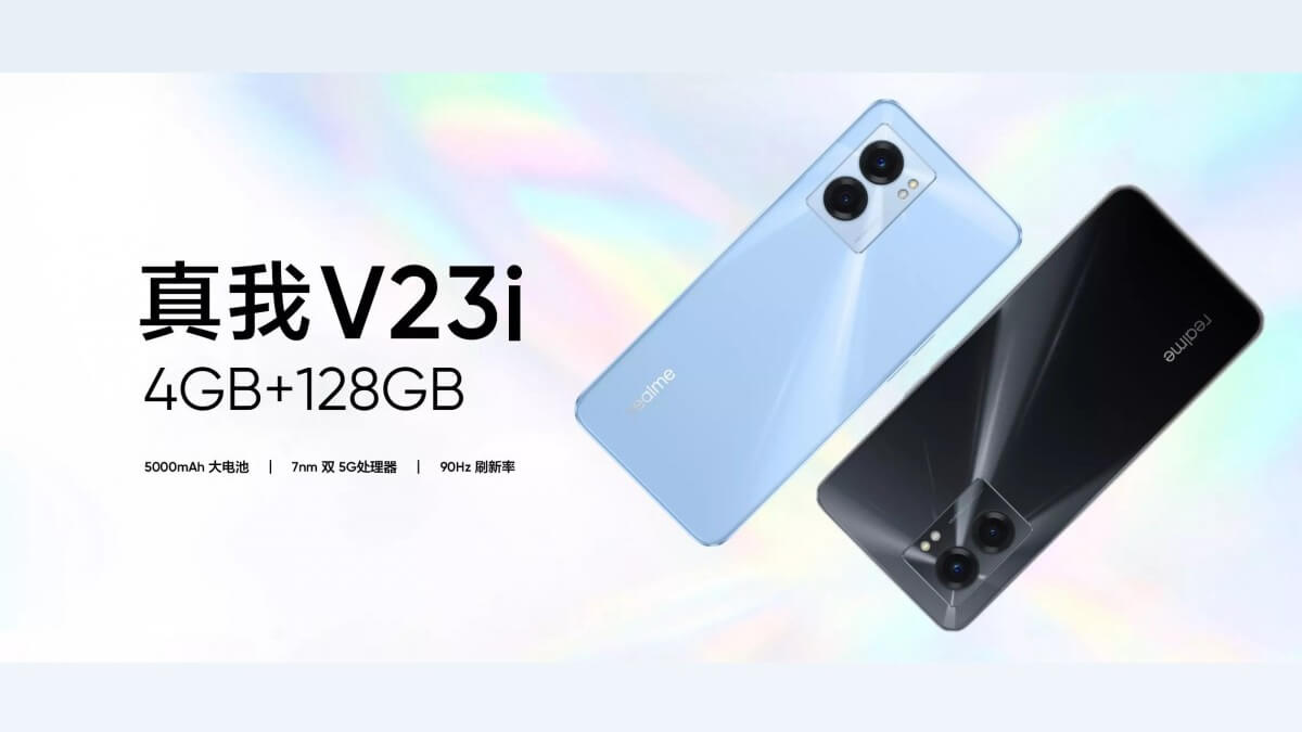 Realme V23i, Dimensity 700 yonga seti ve 5.000 mAh pil ilepiyasaya sürüldü