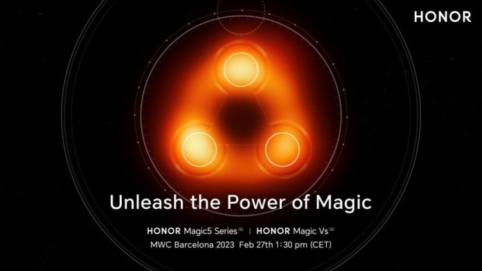 Honor Magic 5 serisi 27 Şubat'ta MWC etkinliğinde tanıtılacak