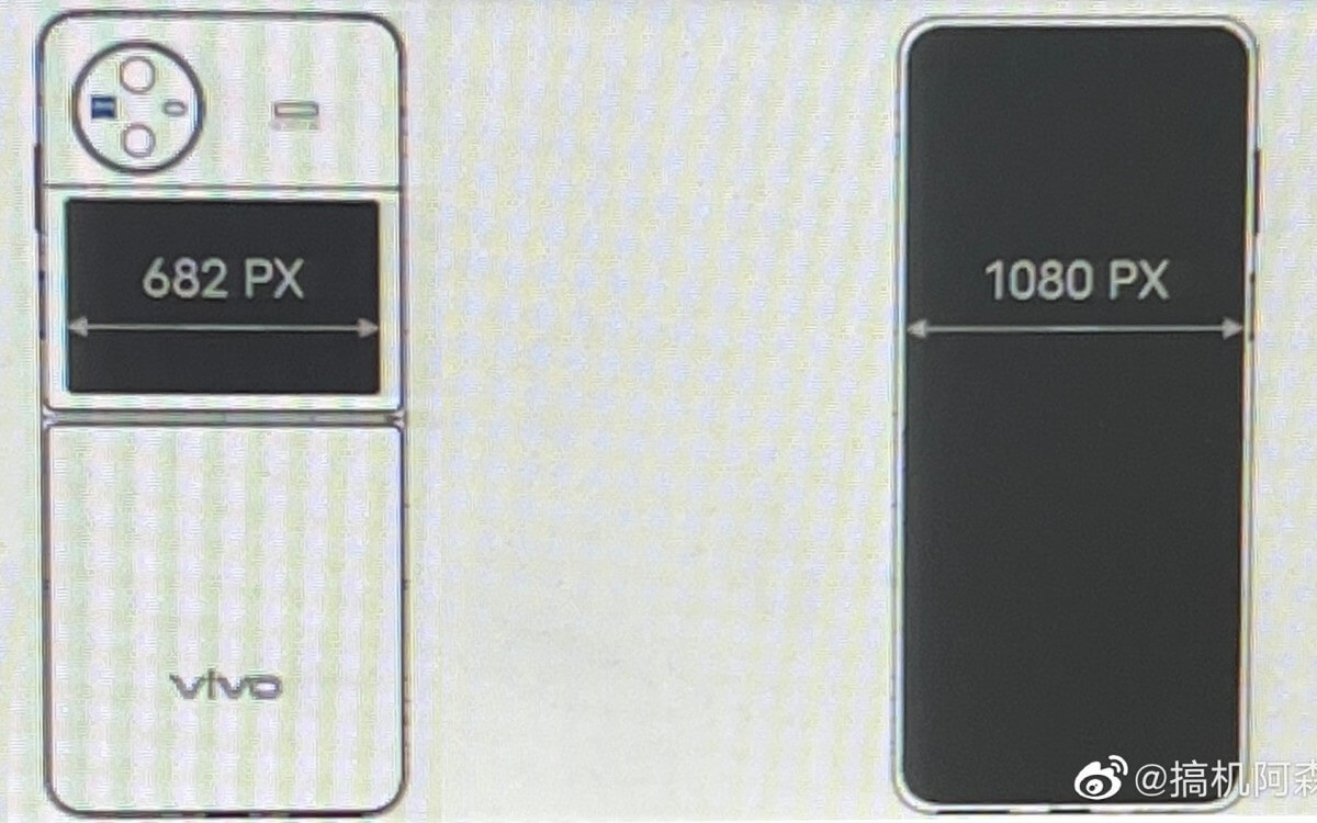 Yeni vivo X Flip modeli, kapak ekranıyla ilgili ayrıntıları ortaya koyuyor