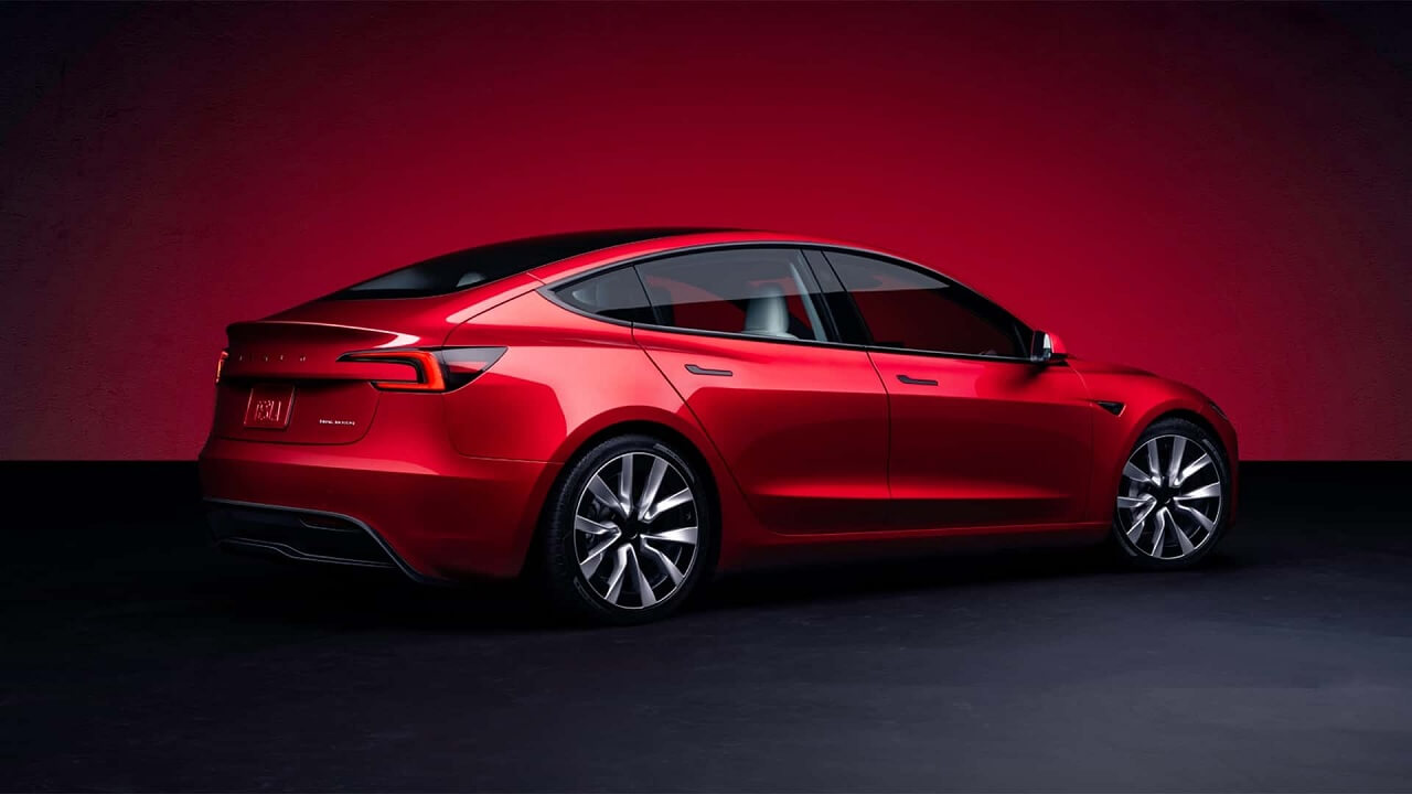 Makyajlı Tesla Model 3 Performans'ta Yeni Bir Elektrikli Motor Bulunacak