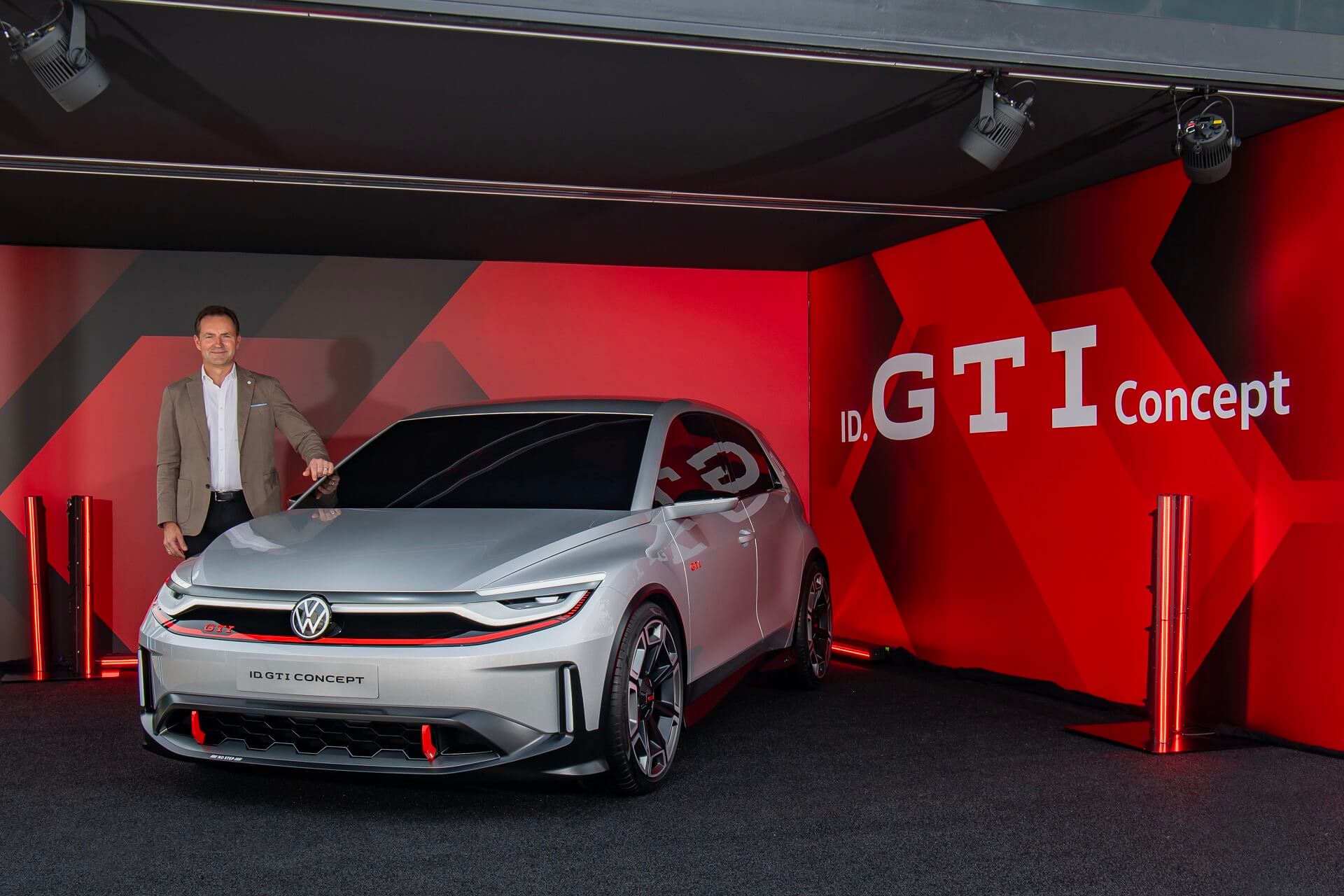 Thomas Schäfer, Volkswagen Markası CEO'su ve yeni ID. GTI Konsepti.