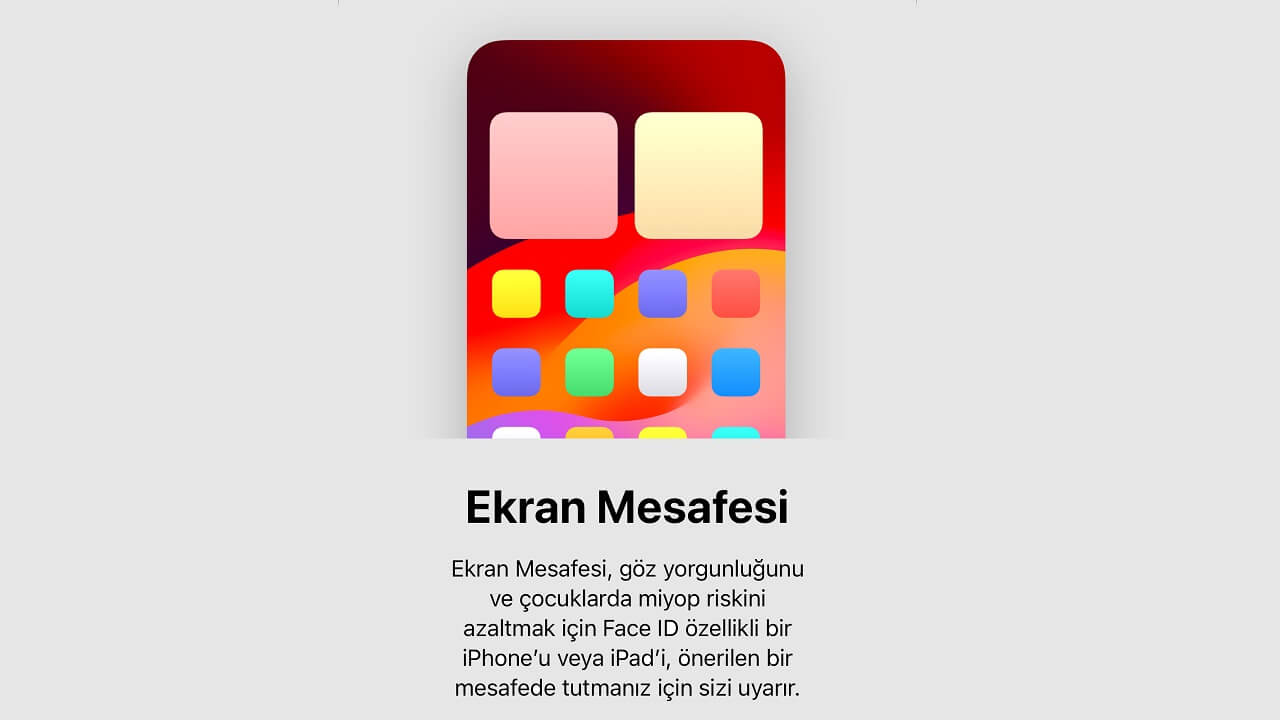 iOS 17'deki iPhone Ekran Mesafesi Nedir? ve Nasıl kullanılır?