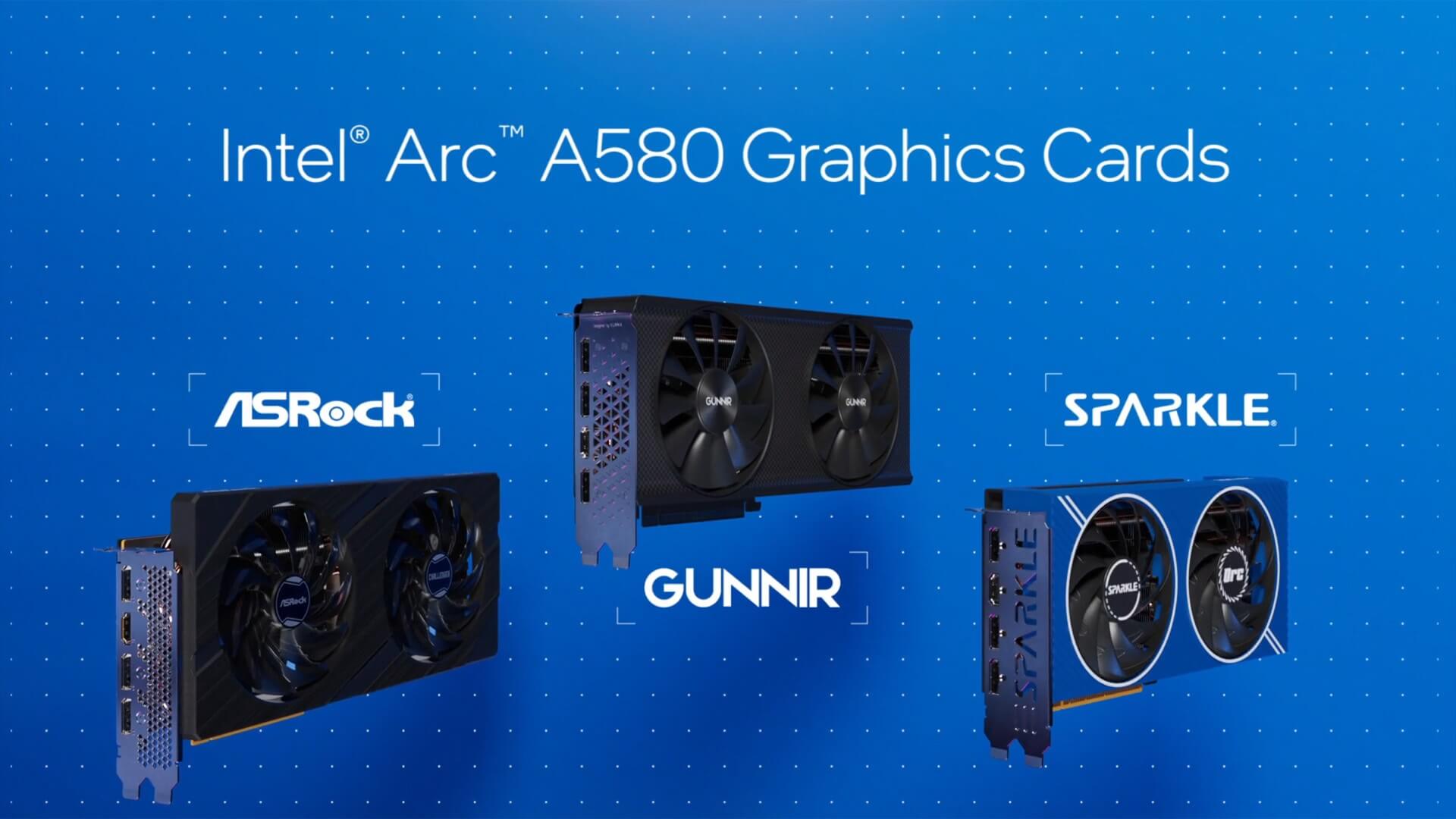 Intel Nihayet Arc A580 Ekran Kartını Piyasaya Sürdü