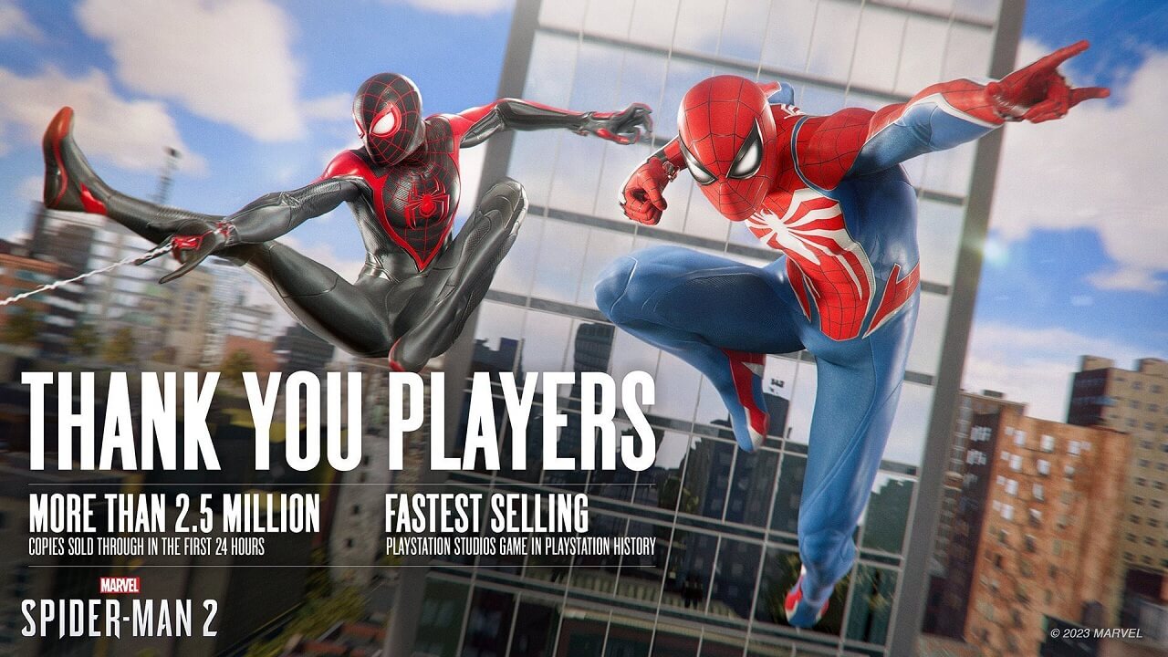 Marvel's Spider-Man 2 PS Satış Rekoru Kırdı