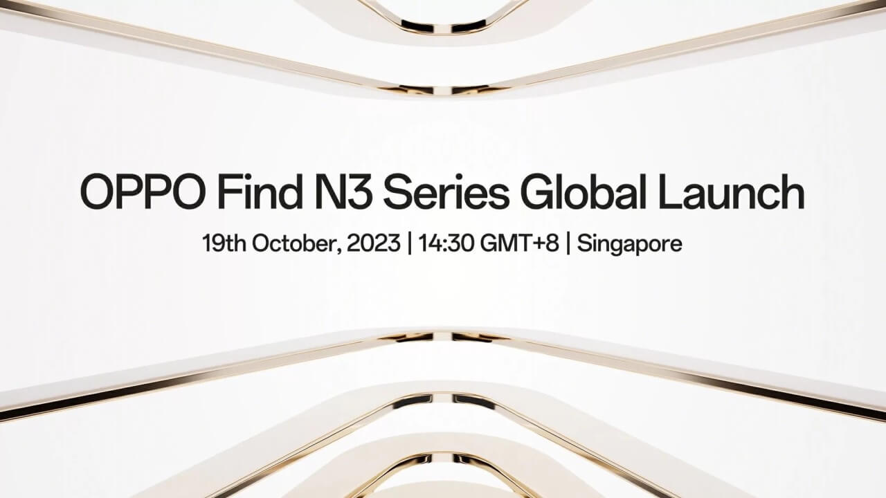 Oppo Find N3, 19 Ekim'de tanıtılacak